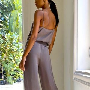 Aritzia Taupe Jumpsuit